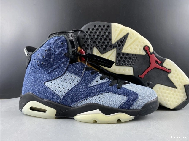 Denim Jordan Air Washed CT5350-401 6 1109